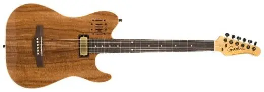 Godin Guitars - 40th Anniversary Acousticaster Electric Guitar - Koa Top (Rosewood Fretboard)
